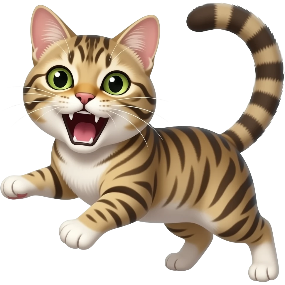 cat attack emoji
