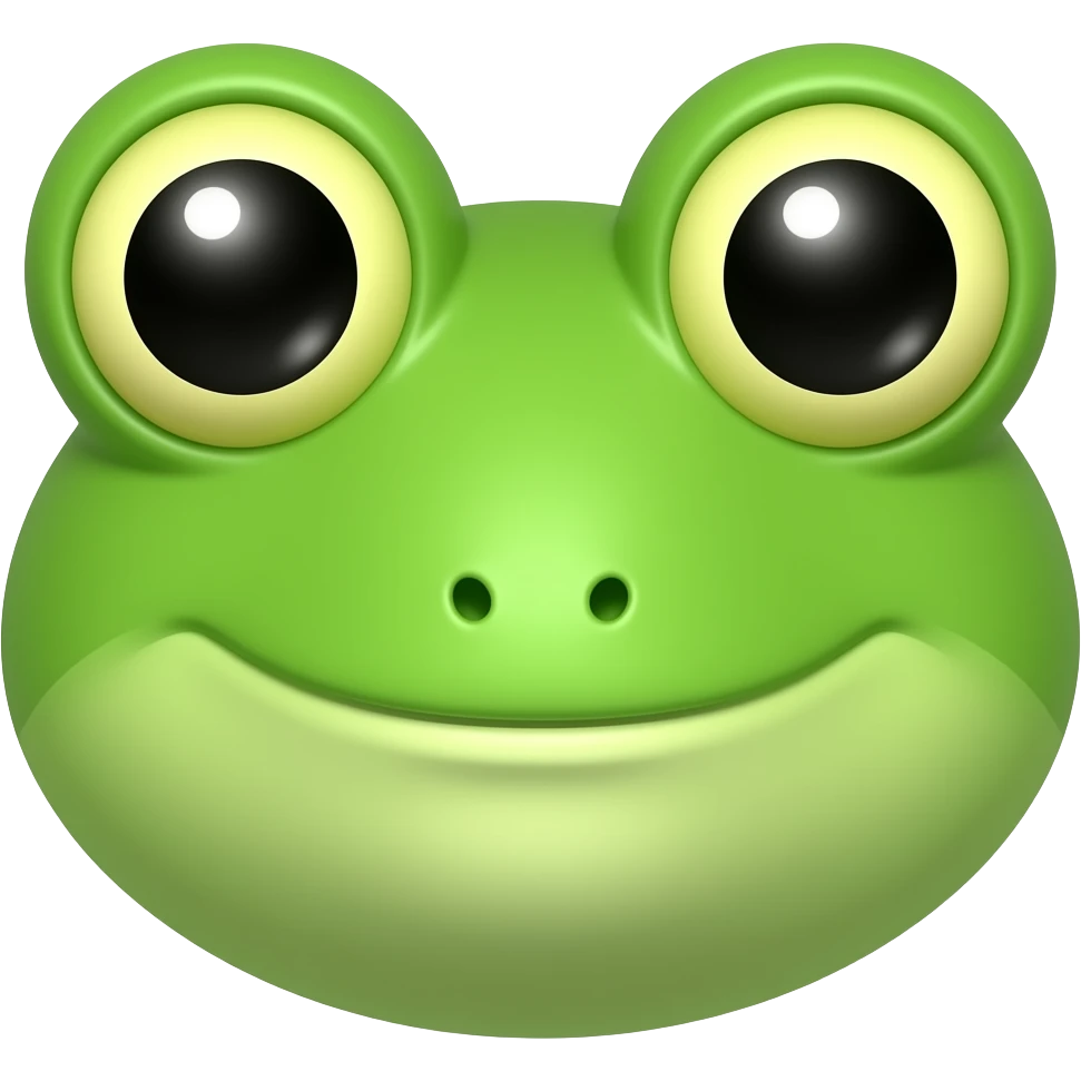 frog face emoji