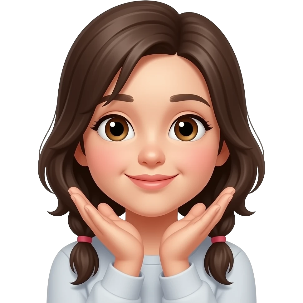 Kissy missy emoji