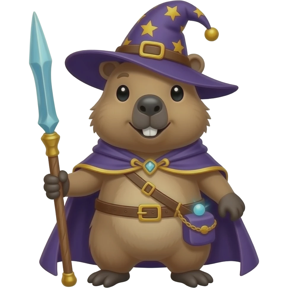 capybara wisard emoji | AI Emoji Generator