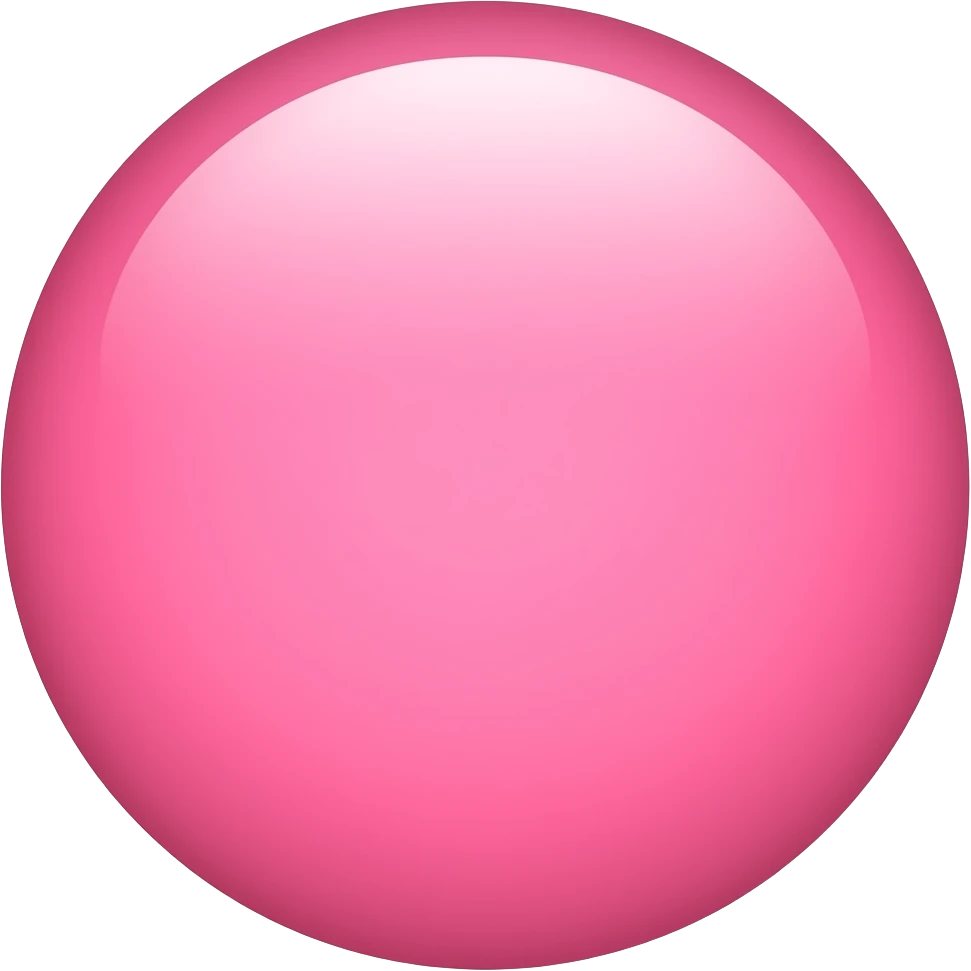 Circulo rosa emoji
