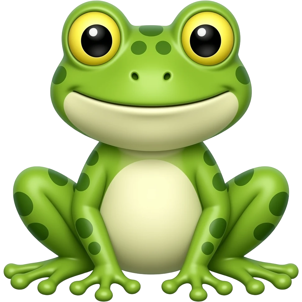 frog cartoon emoji