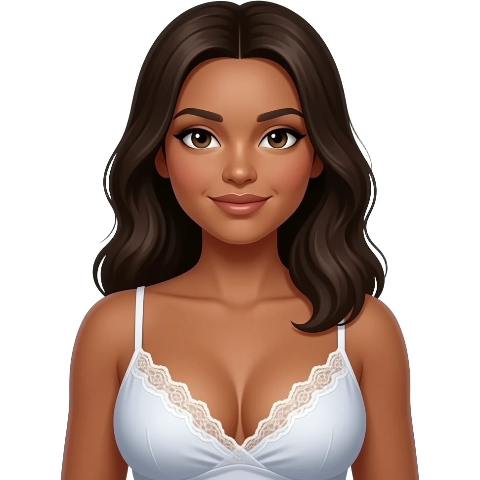 Brown thicc big ass big boobs emoji