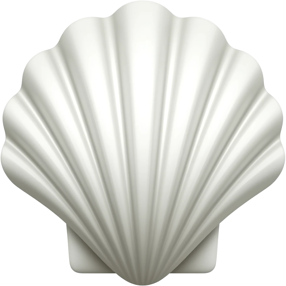 White Shell emoji