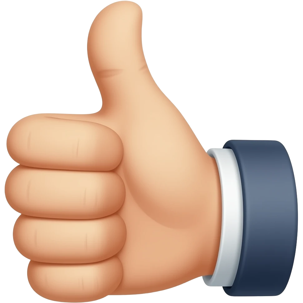 thumb down close up emoji