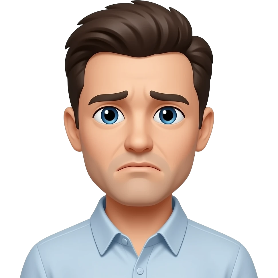 Desapointed emoji