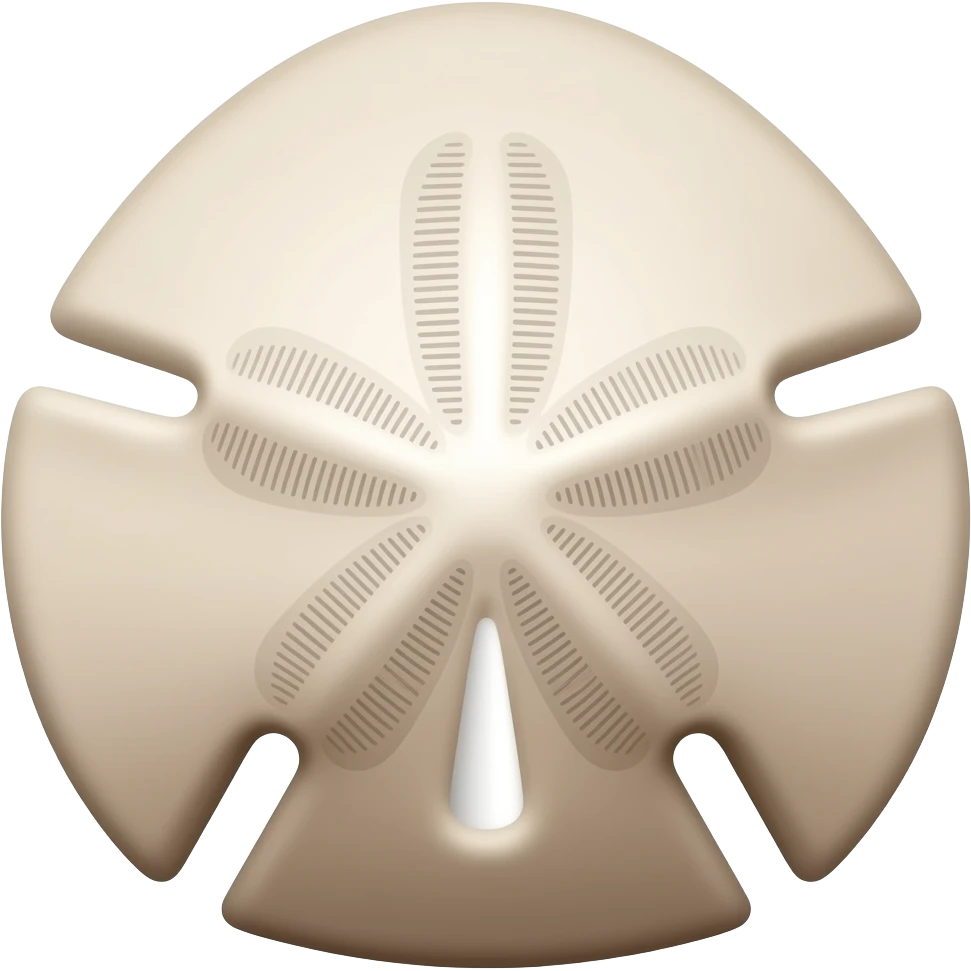 sand dollar shell emoji