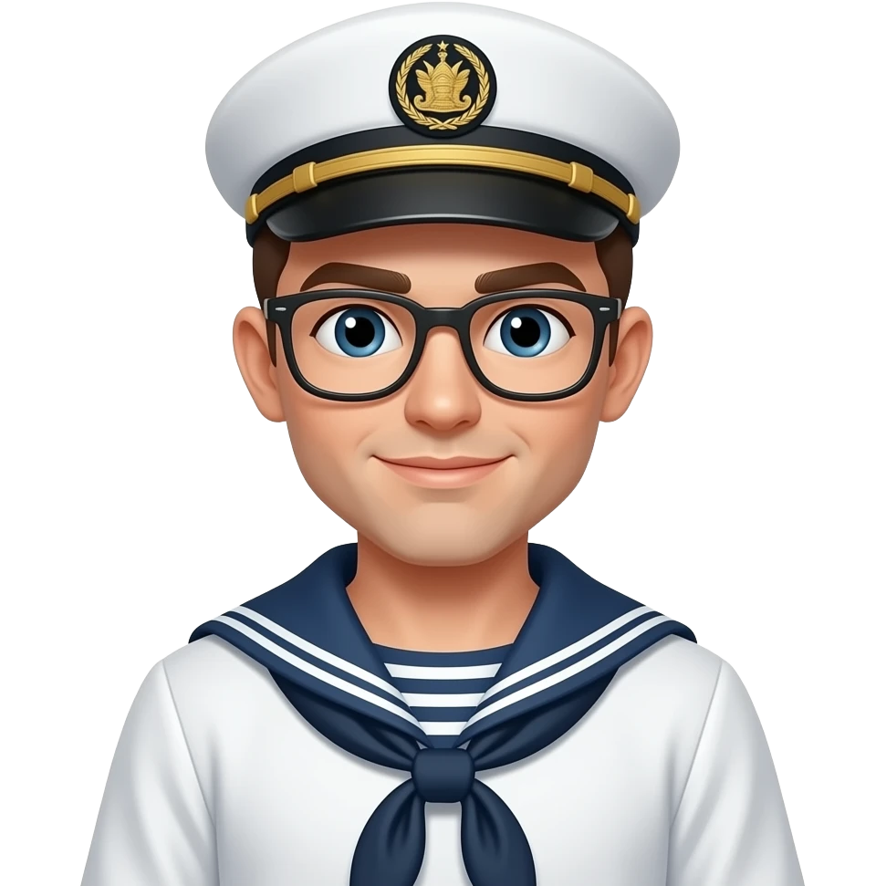 a sailor emoji