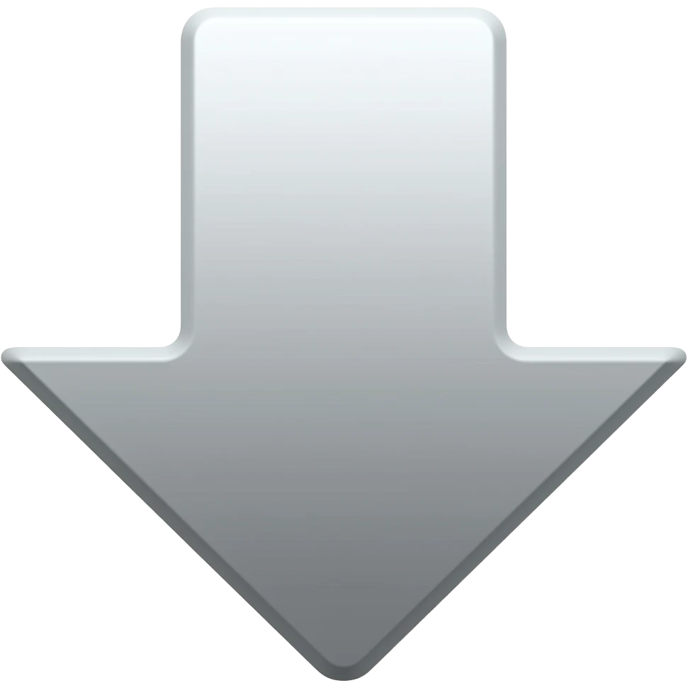 arrow down emoji