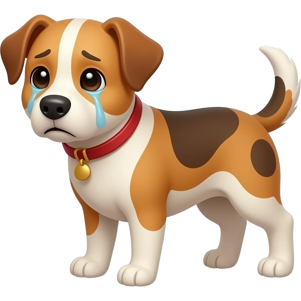 scared dog emoji
