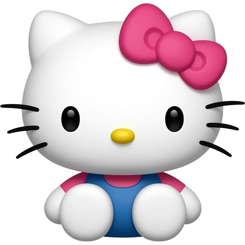 Hello kitty emoji
