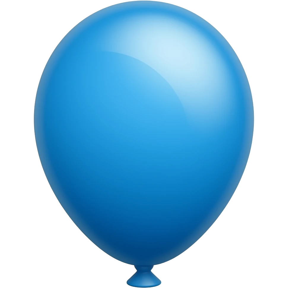 Blue emoji