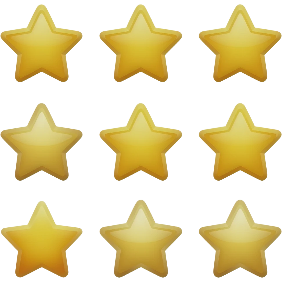 Different stars emoji