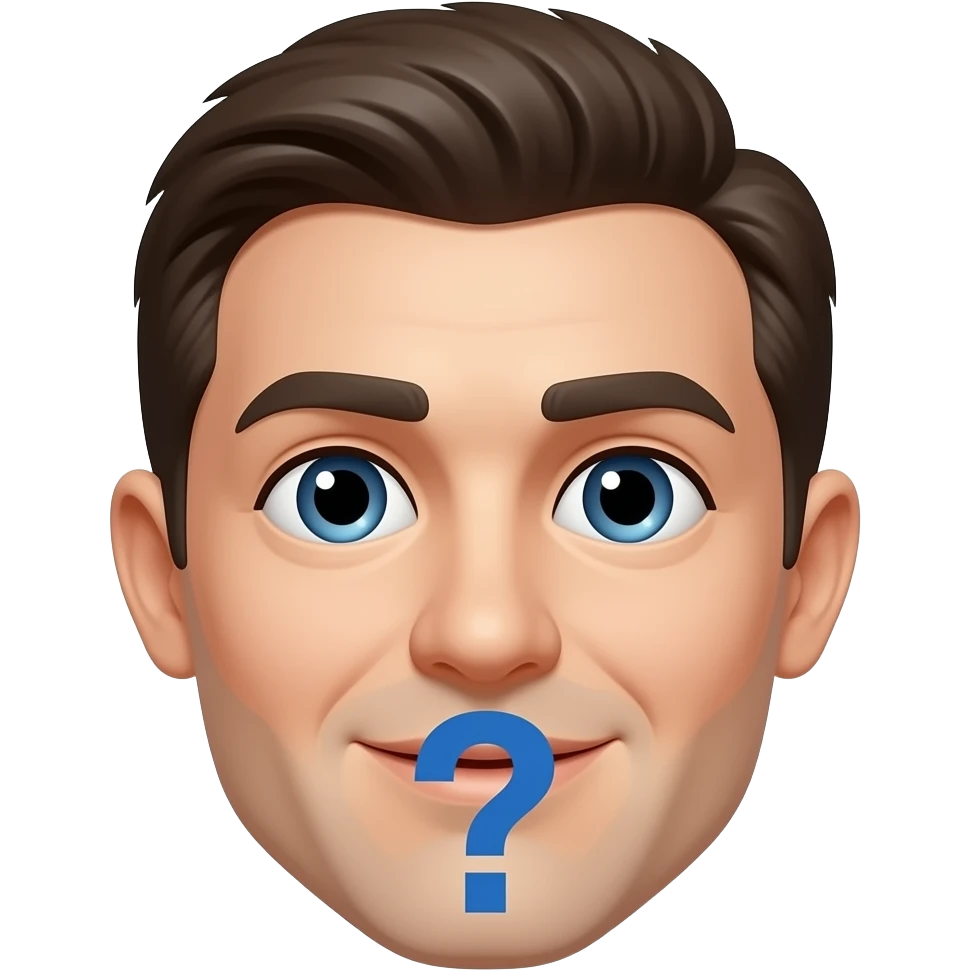 Rosto com ponto de interrogação na boca Smileys and Emotion emoji