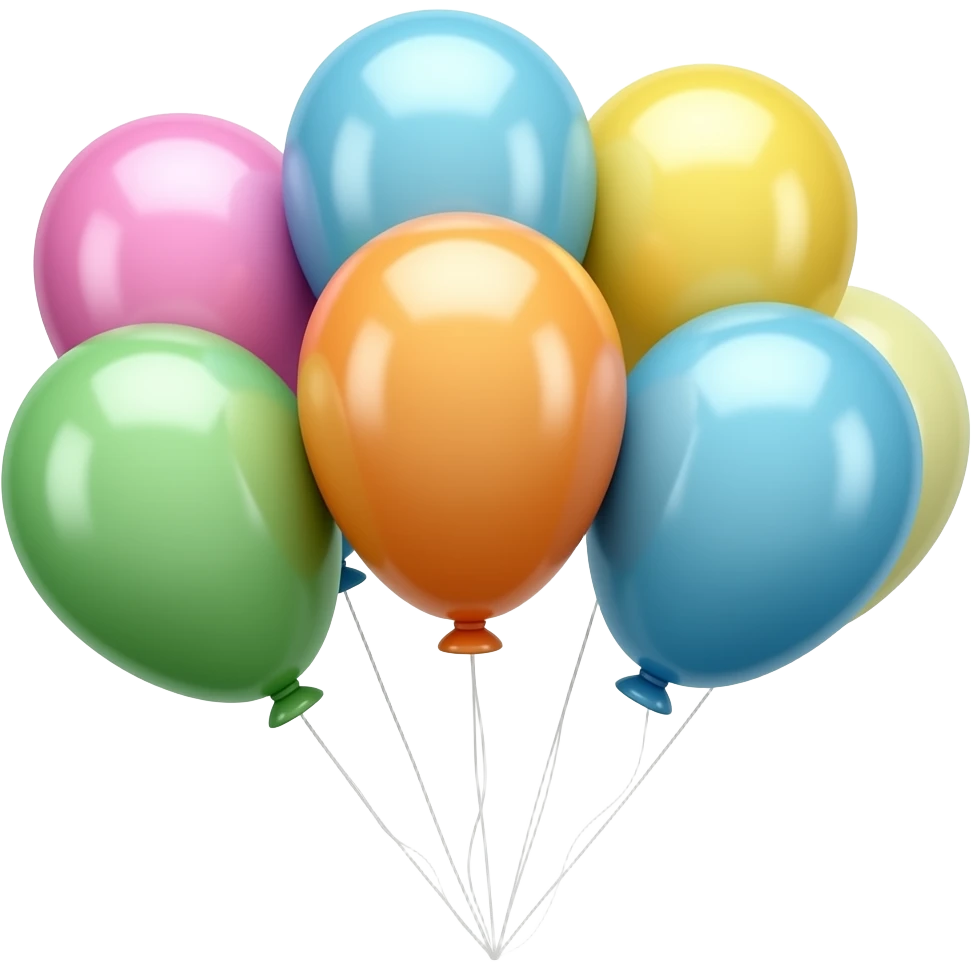 balloons emoji