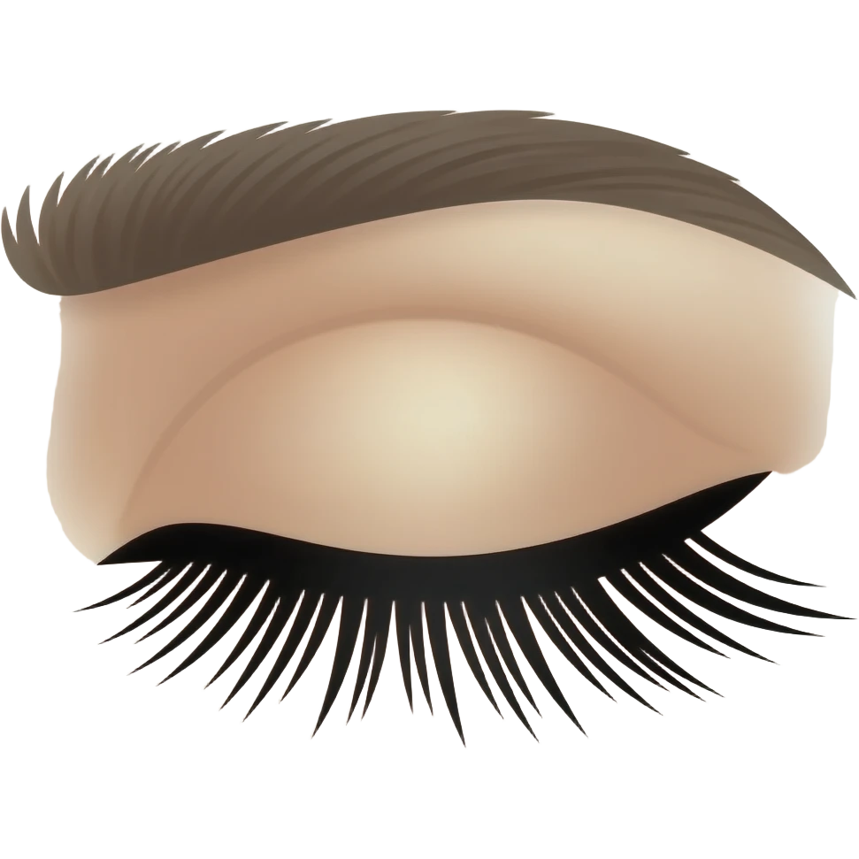 Add eyelashes emoji