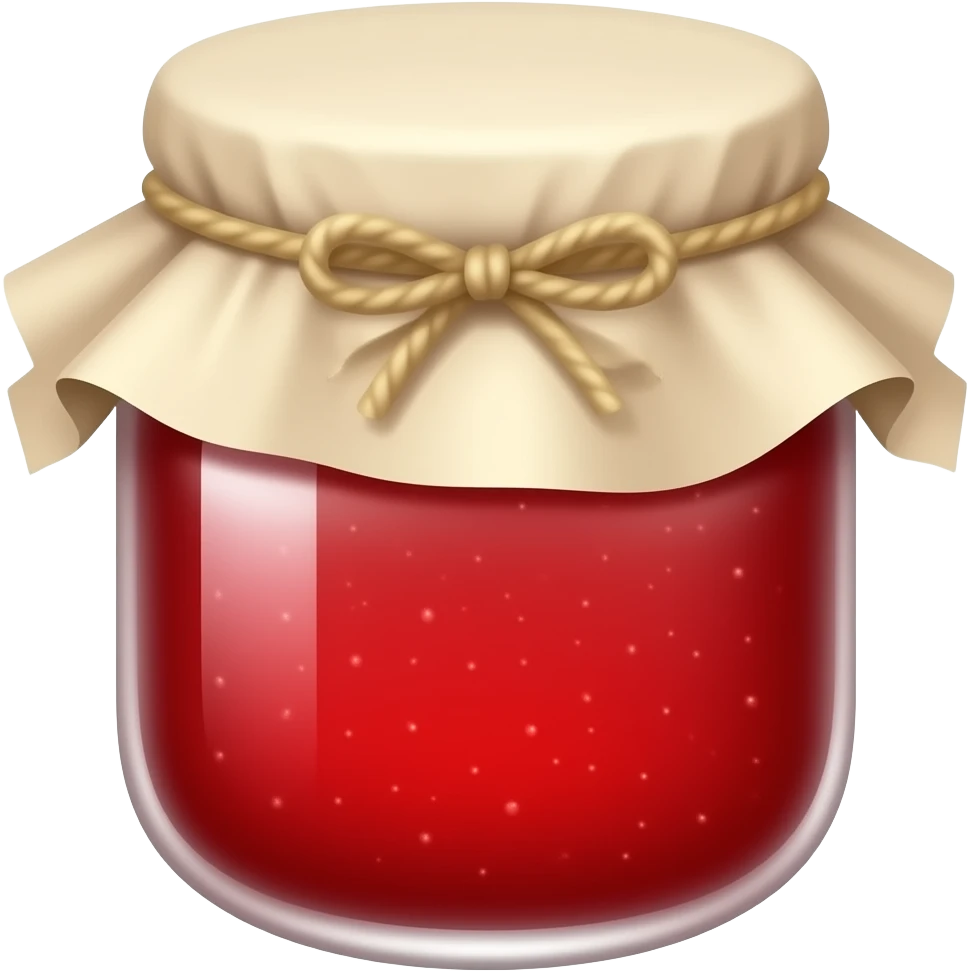 Strawberry jam emoji