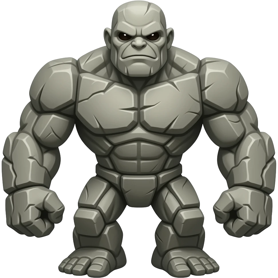 golem stone emoji