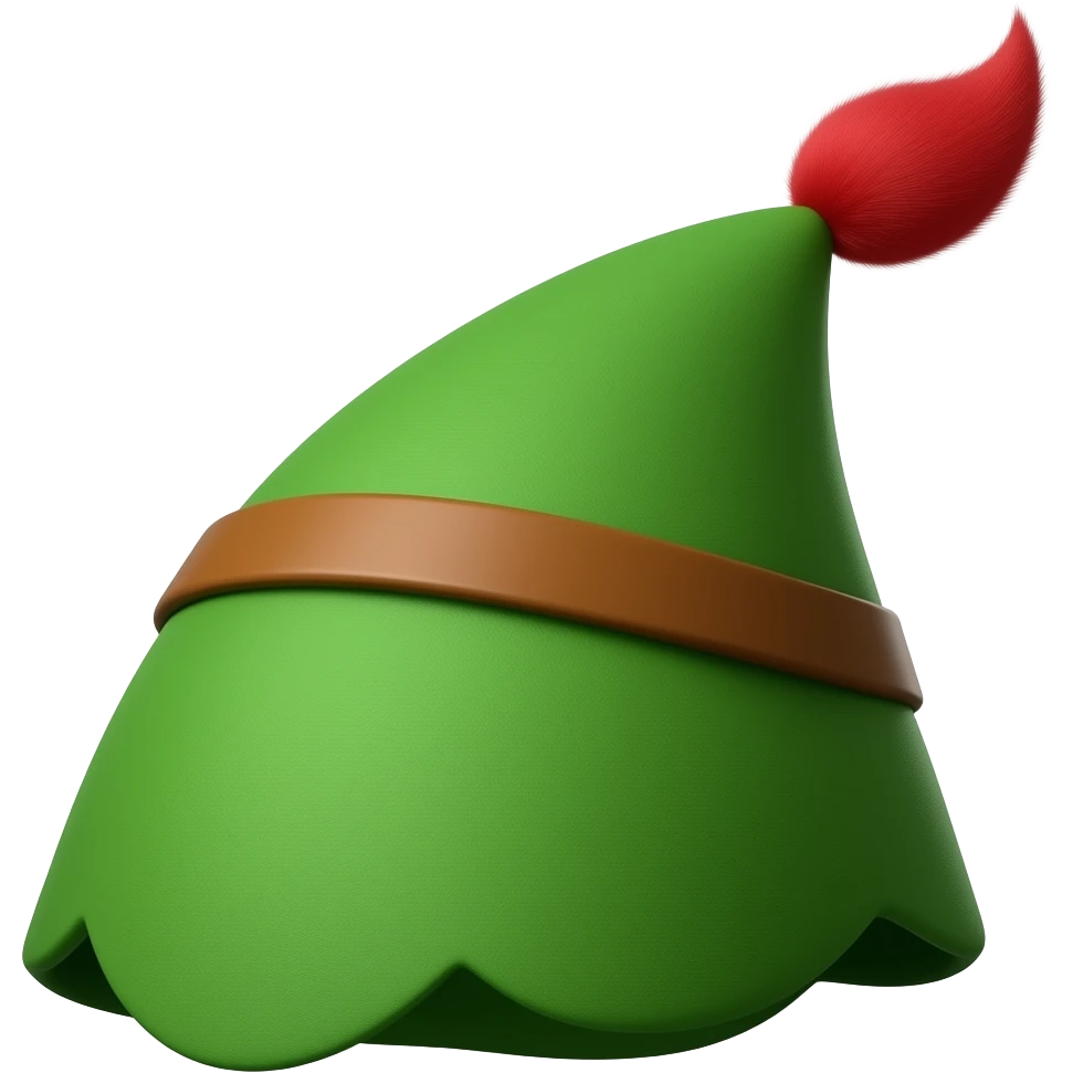 peter pan hat emoji
