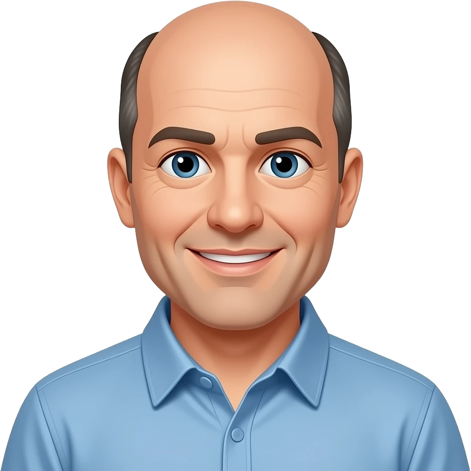 dad bald emoji