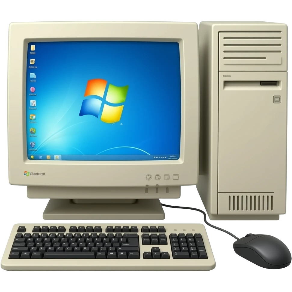 Windows XP pc emoji