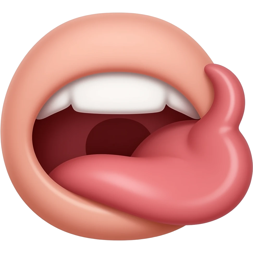 Talking Anus hole emoji