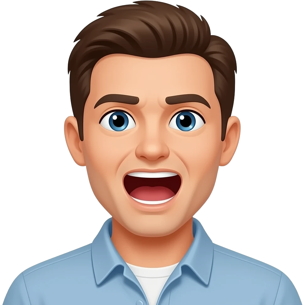 Scream movie emoji