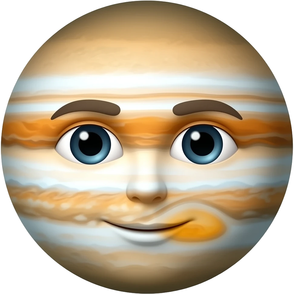 Júpiter face emoji