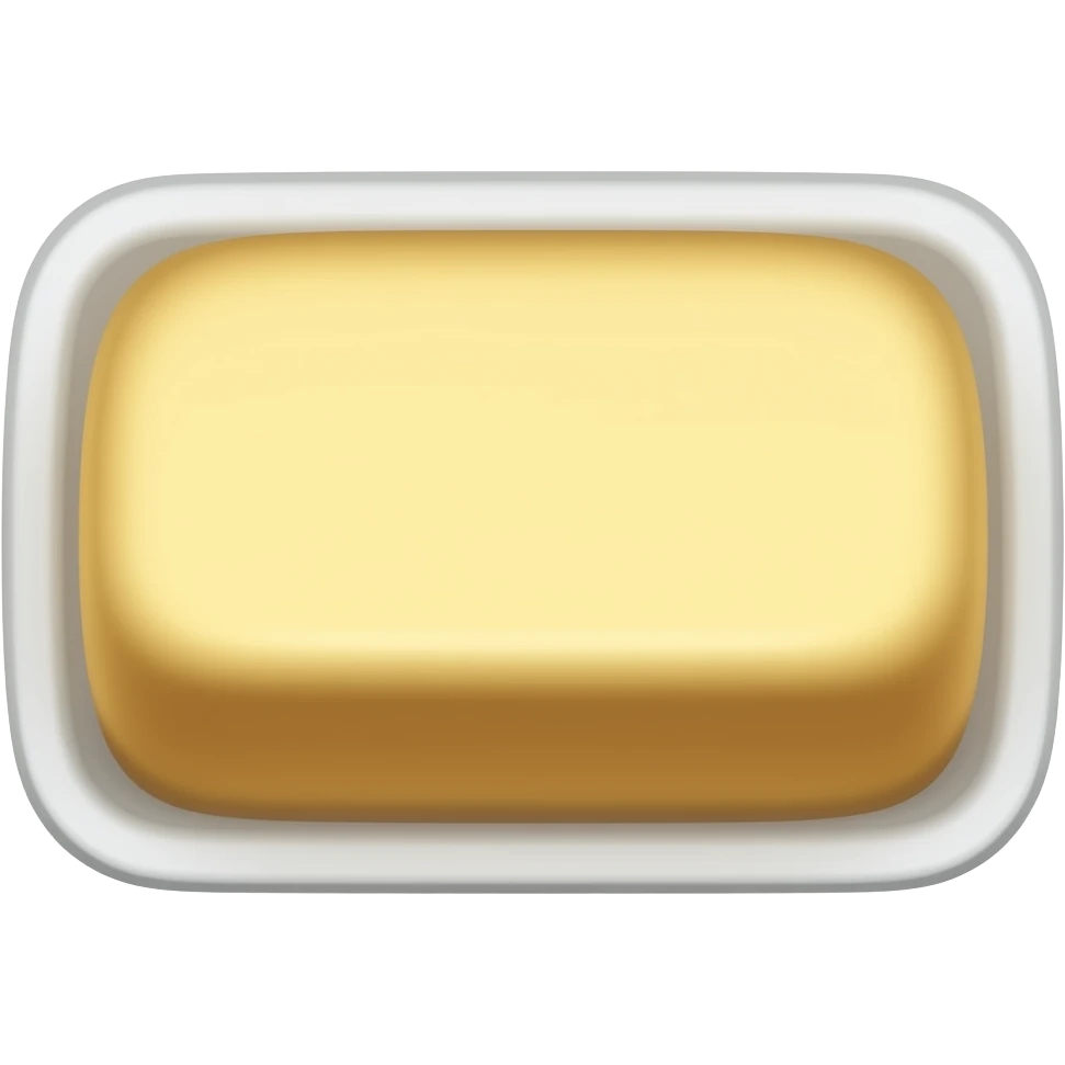 Butter squishy rectangle emoji