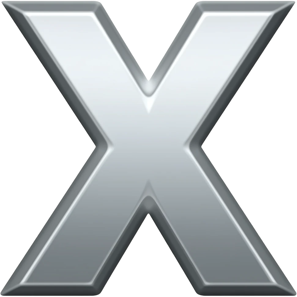X emoji