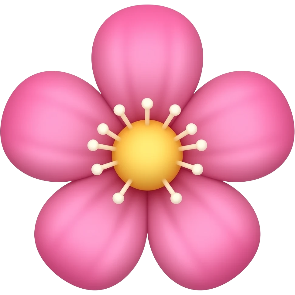 Pink emoji