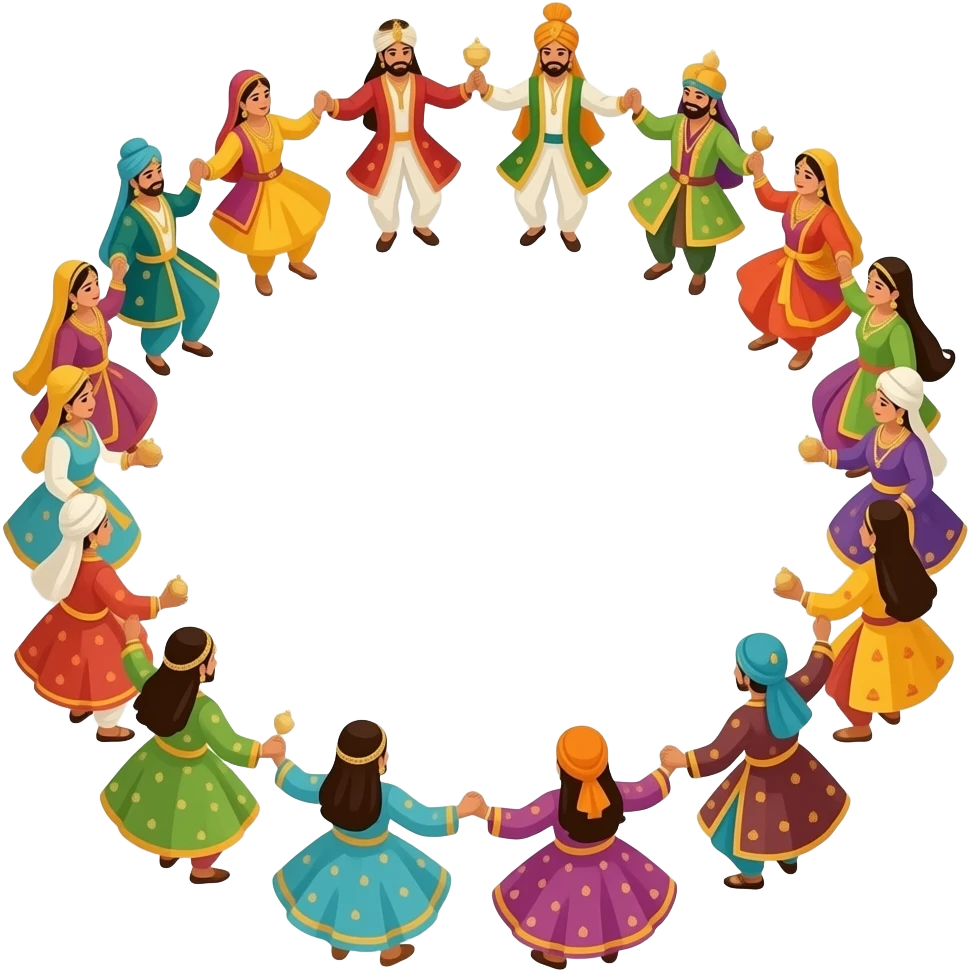 Garba festival emoji
