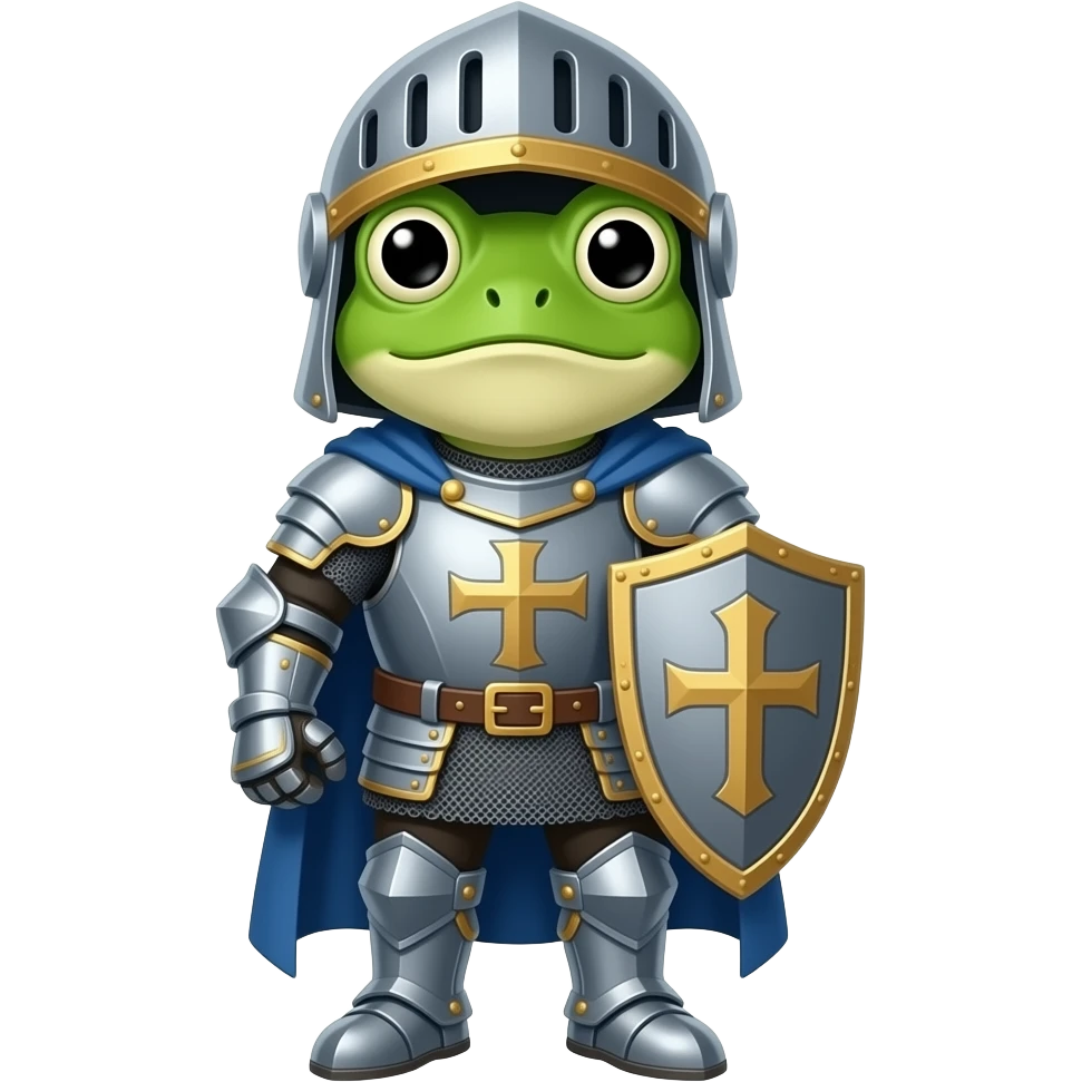 knight frogs emoji