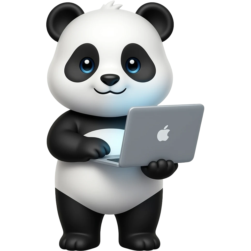 💻🐼 emoji