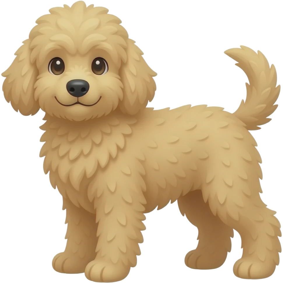 Goldendoodle emoji