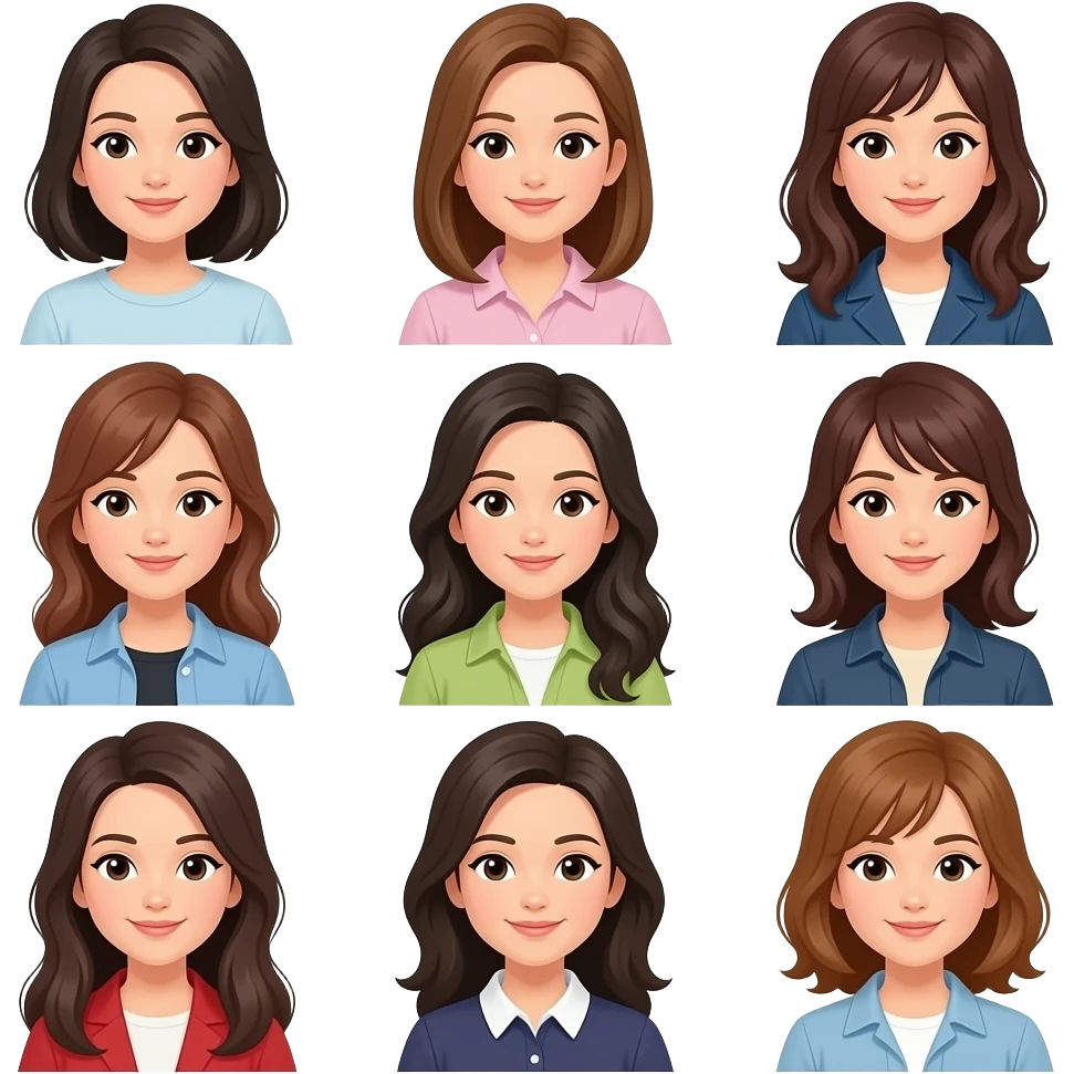 muchas mujer emoji