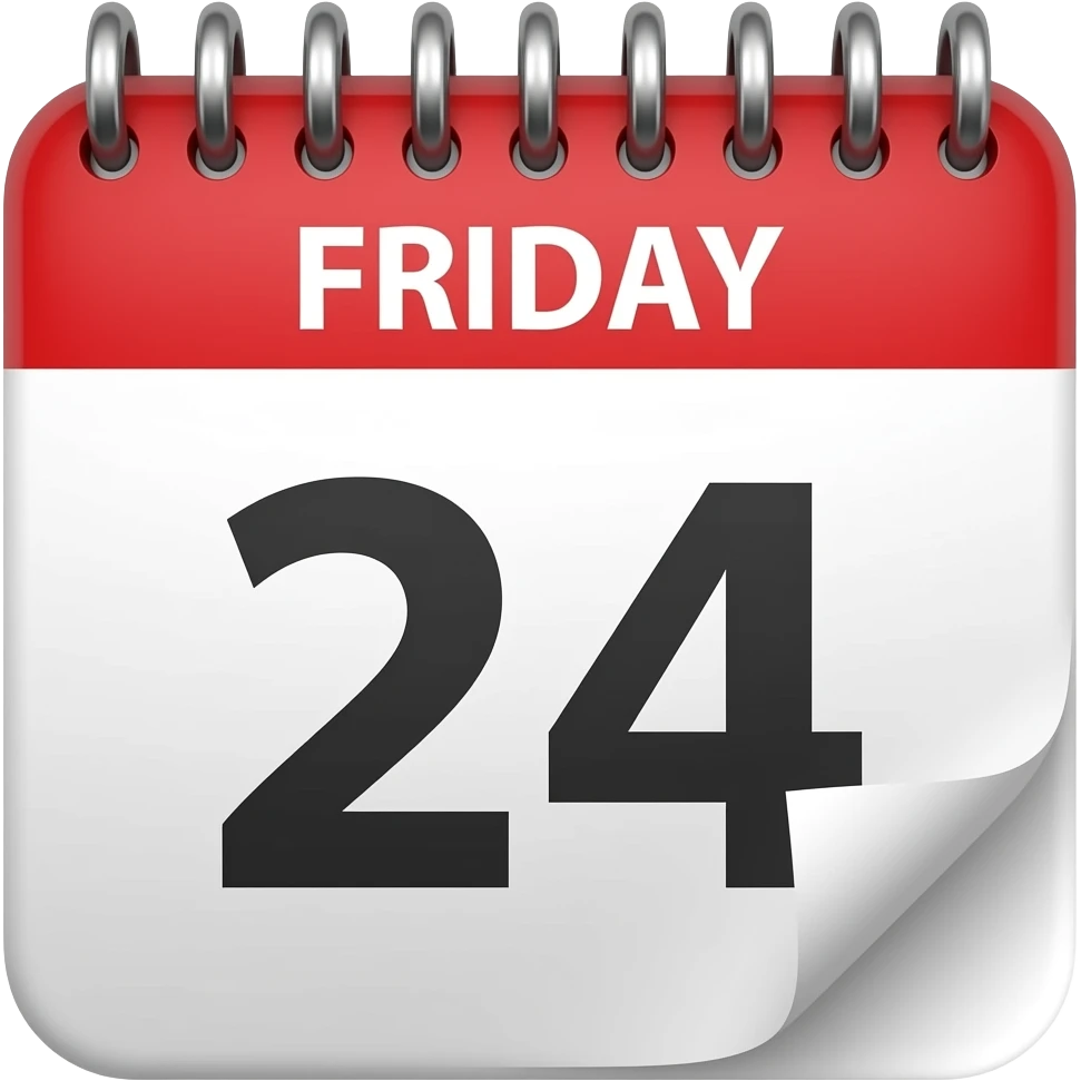 Fri calendar emoji | AI Emoji Generator