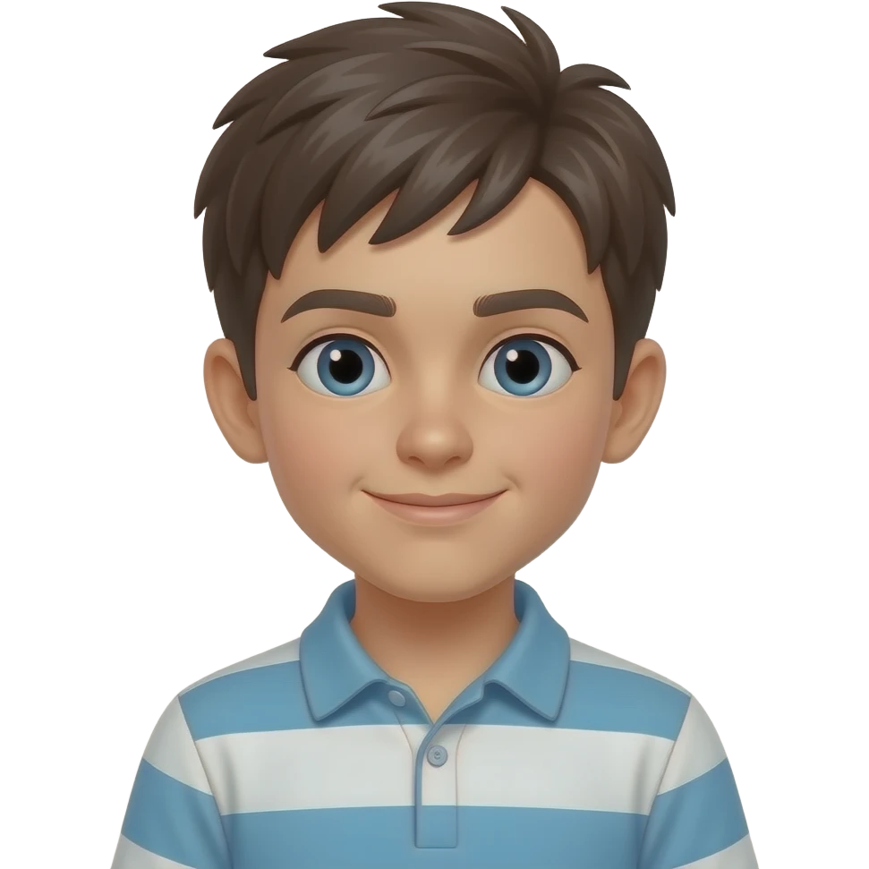 Create high-quality glossy emojis with a vibrant modern style.Make the emojis look premium, shiny, and eye-catching with bright highlights, smooth gradients, soft reflections, and glowing details. boy emoji emoji