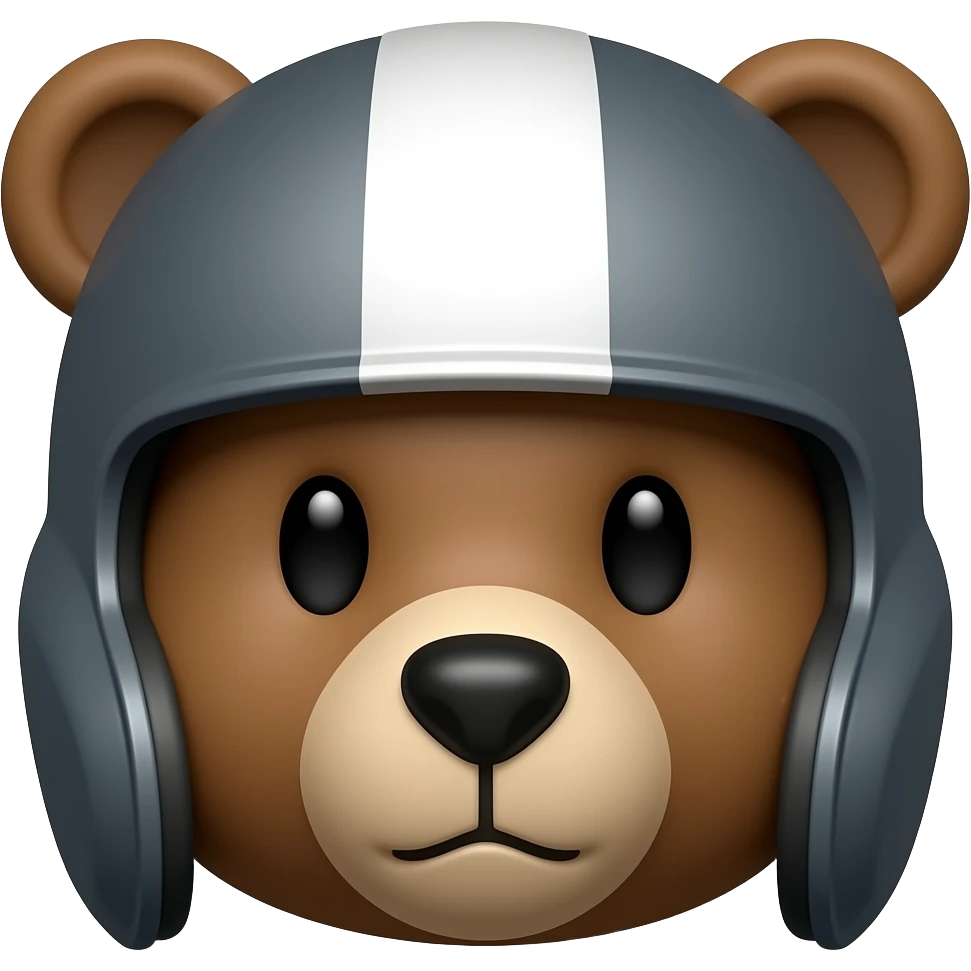 BEARS HELMET emoji