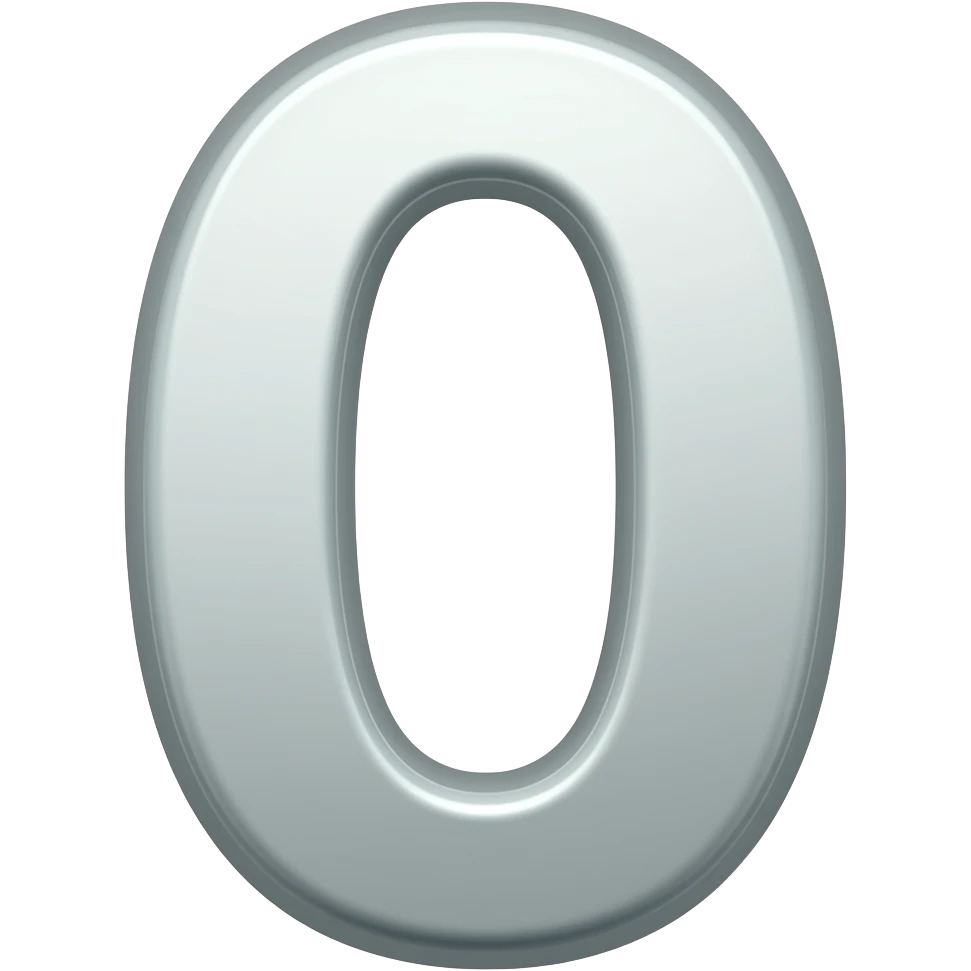 zero emoji