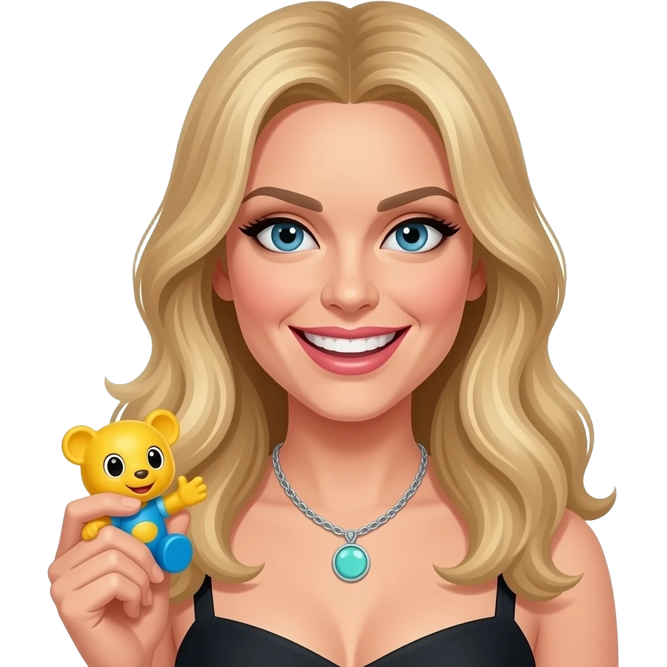 Jennifer Tilly, blonde, long hair, Child's play, Tiffany, Evil face emoji