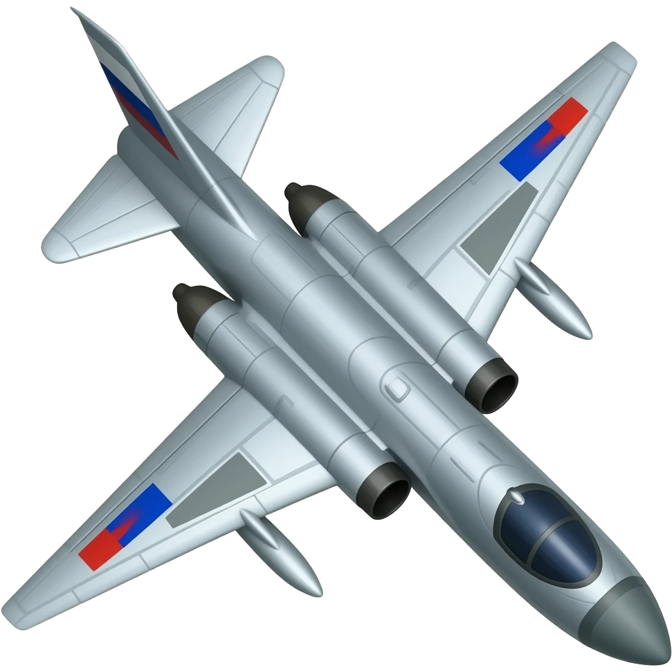 Realistic Russian strategic bomber emoji