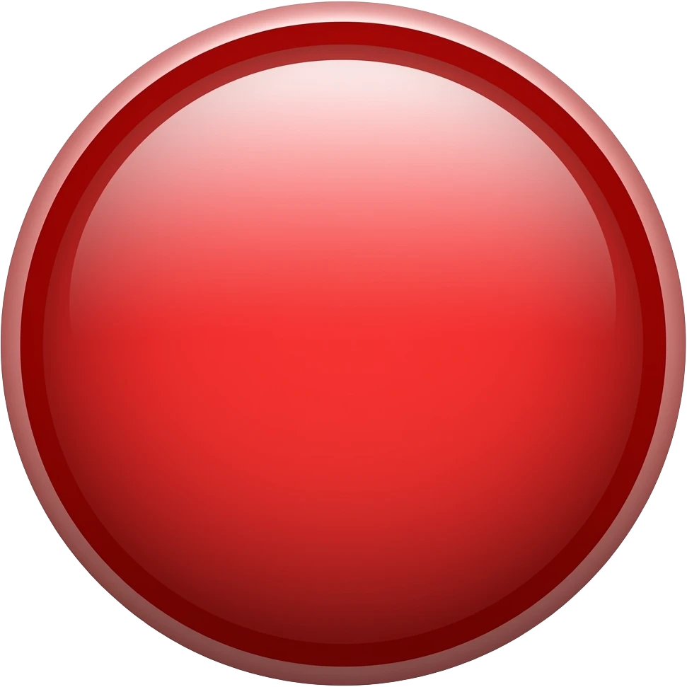 red color circle emoji