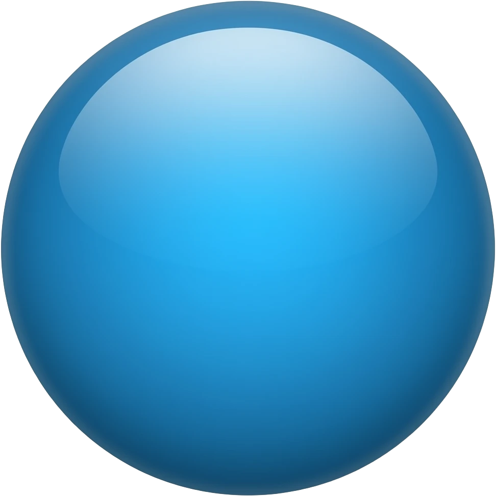 Blue emoji