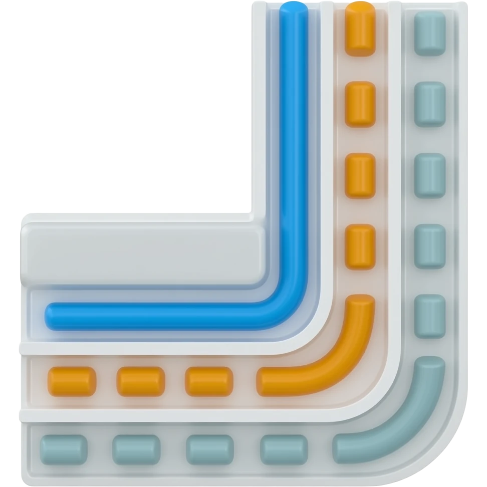 flow diagram 3d emoji