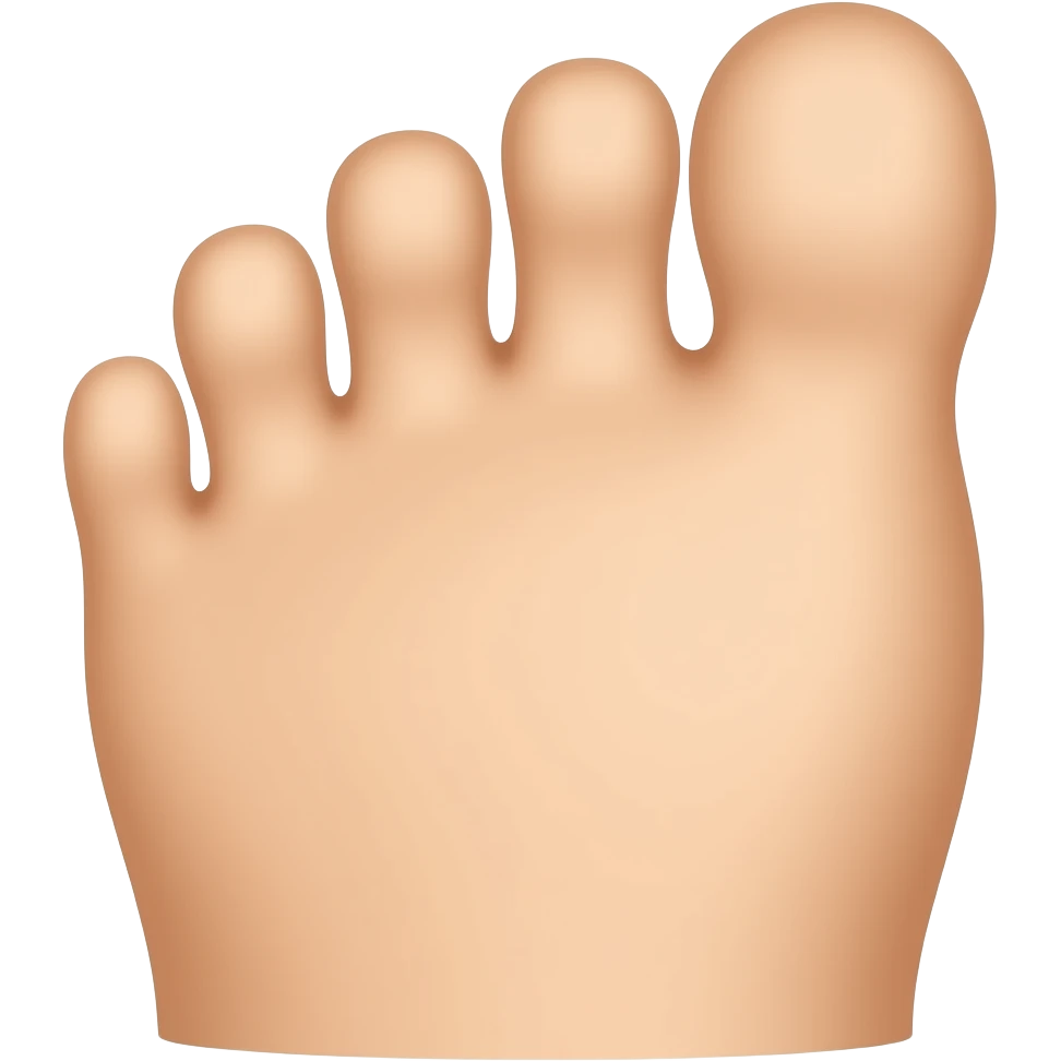 Toe emoji