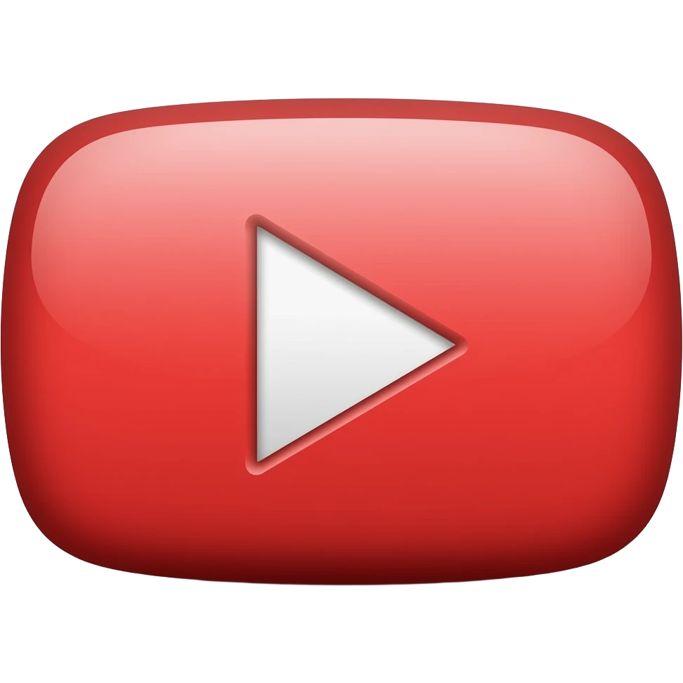 YouTube logo imoji emoji