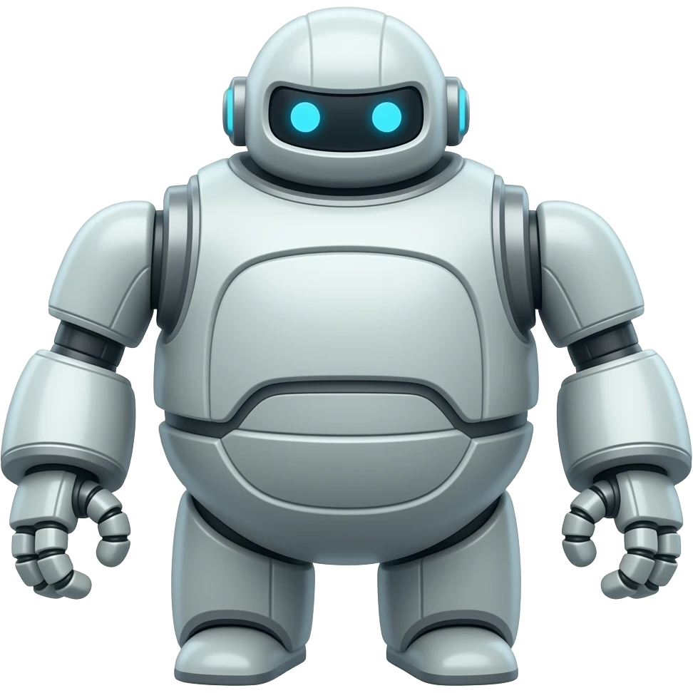 Fat robot emoji