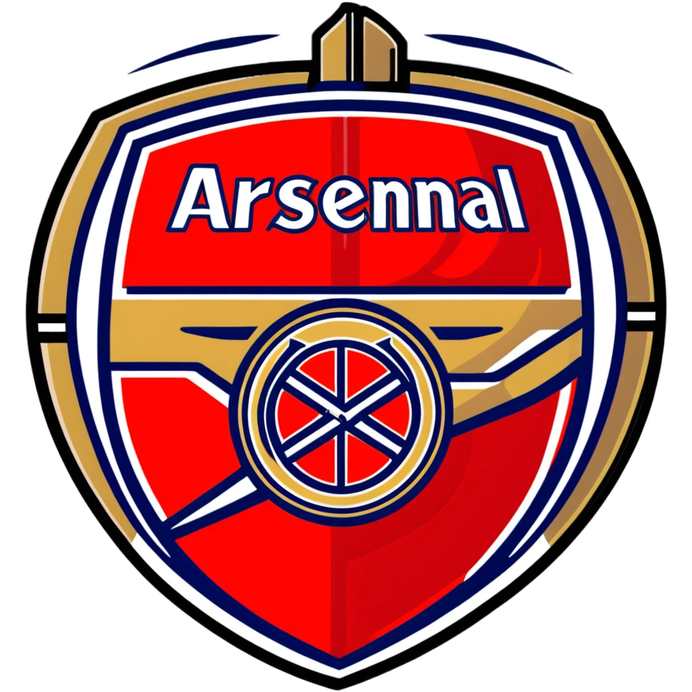 Arsenal Football Club emblem emoji | AI Emoji Generator