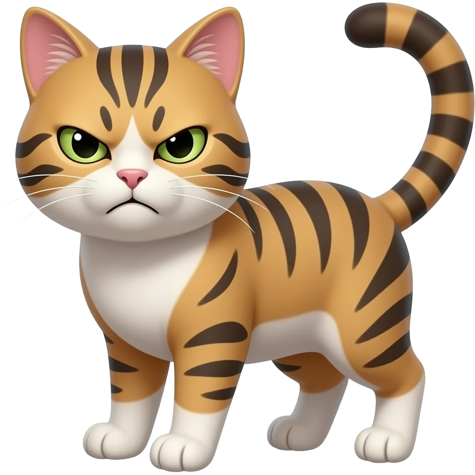 Angry cat emoji
